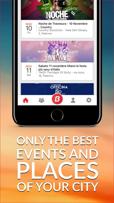 Zrzuty ekranu Buddy Events: Events tonight