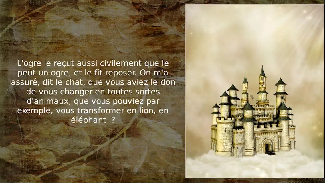 Le Chat botté, de Charles Perrault (Lite) Screenshots