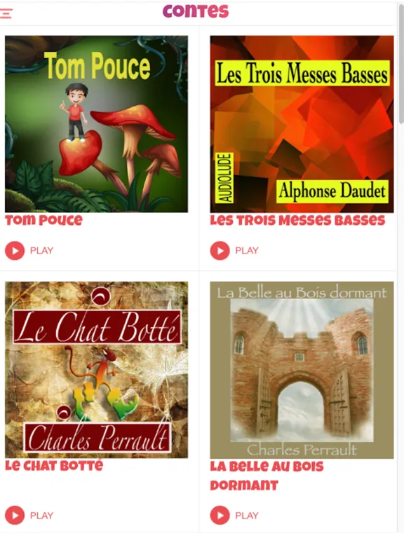 ภาพหน้าจอของ Contes et Fables iPad 