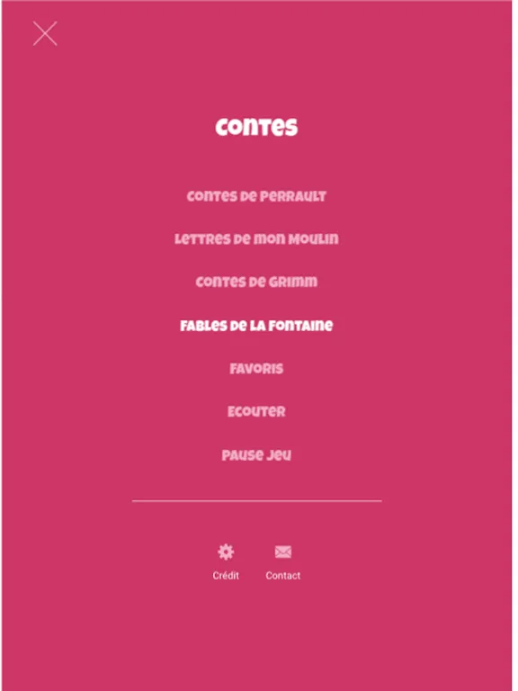 ภาพหน้าจอของ Contes et Fables iPad 