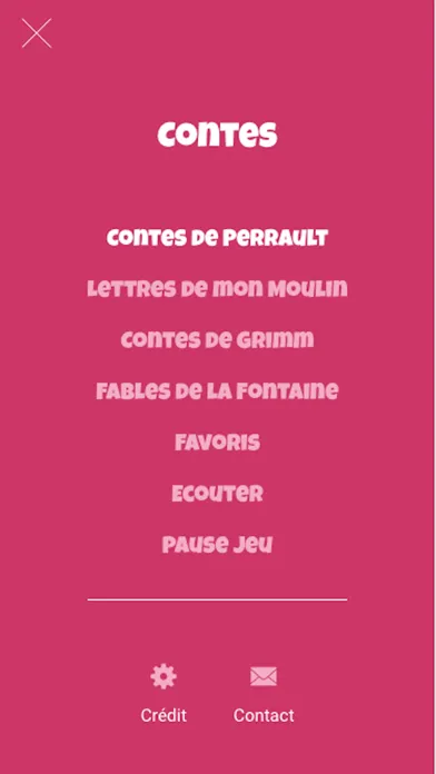 ภาพหน้าจอของ Contes et Fables