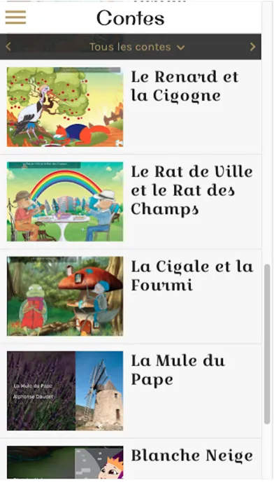 French audiobooks (with text) স্ক্রিনশট