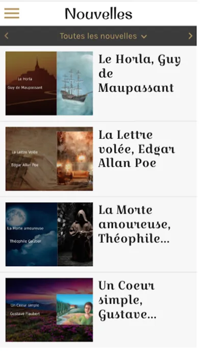French audiobooks (with text) স্ক্রিনশট