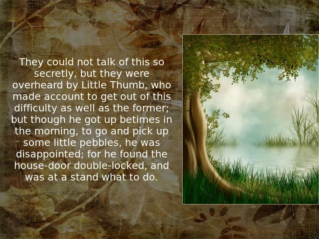 Tangkapan skrin Little Thumb, by Charles Perrault (Lite) iPad 