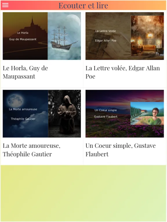 Tangkapan skrin Le Horla (French) iPad 