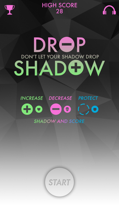 Zrzuty ekranu Drop Shadow