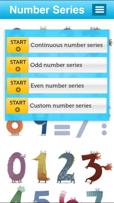 Number Series for kids スクリーンショット