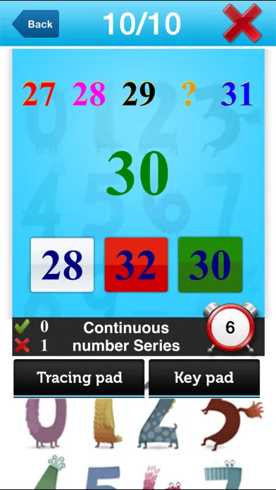 Number Series for kids スクリーンショット