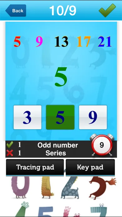 Number Series for kids スクリーンショット