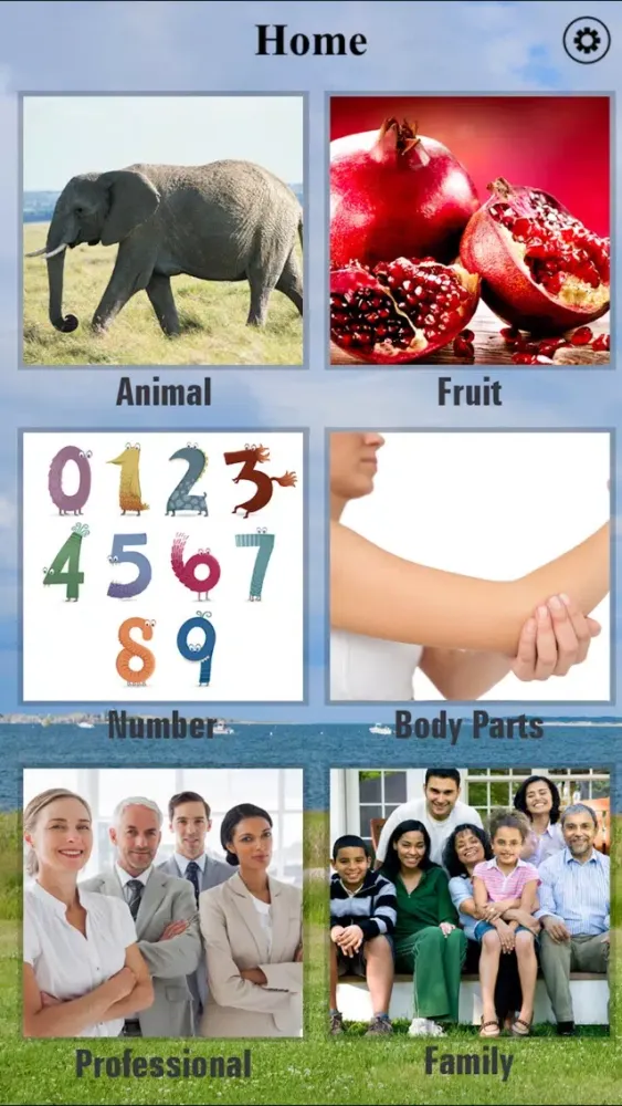 Captures d'écran de Kindergarten LearningGame
