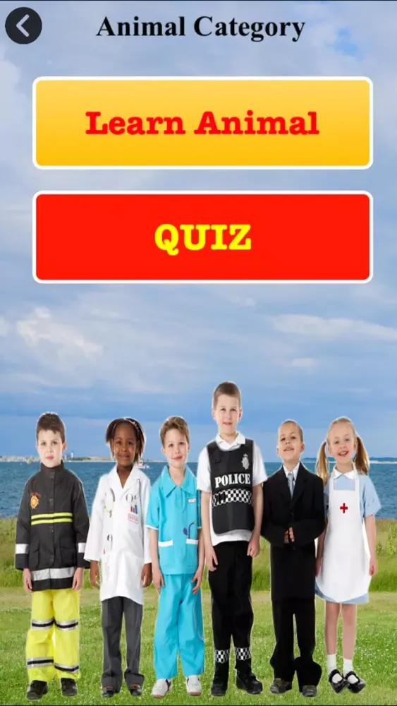 Captures d'écran de Kindergarten LearningGame