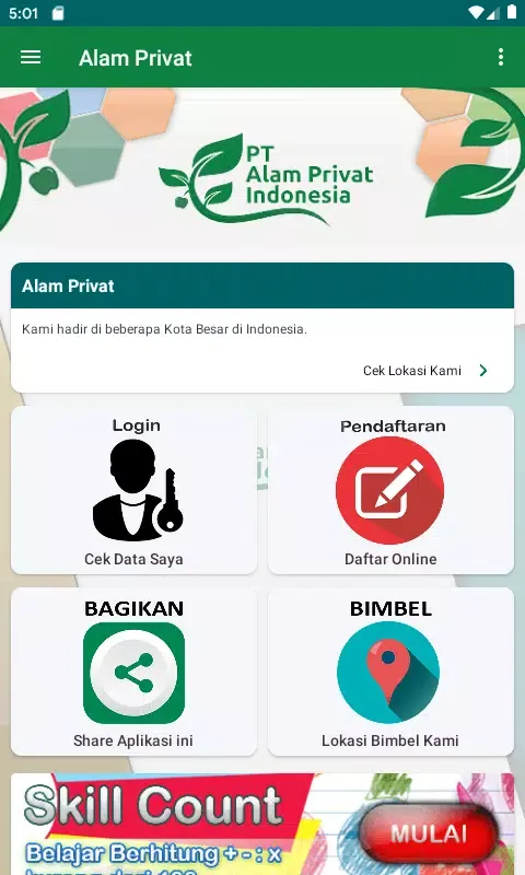 Скриншоты Bimbel Alam Privat