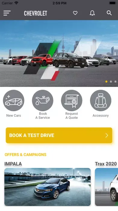 Captures d'écran de Chevrolet Alghanim