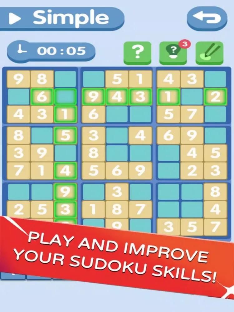 Скриншоты Sudoku!Level Brain iPad 