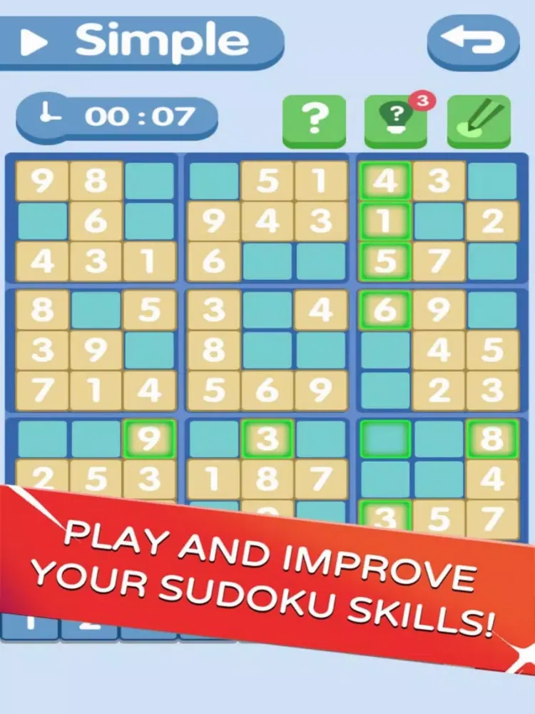Скриншоты Sudoku!Level Brain iPad 