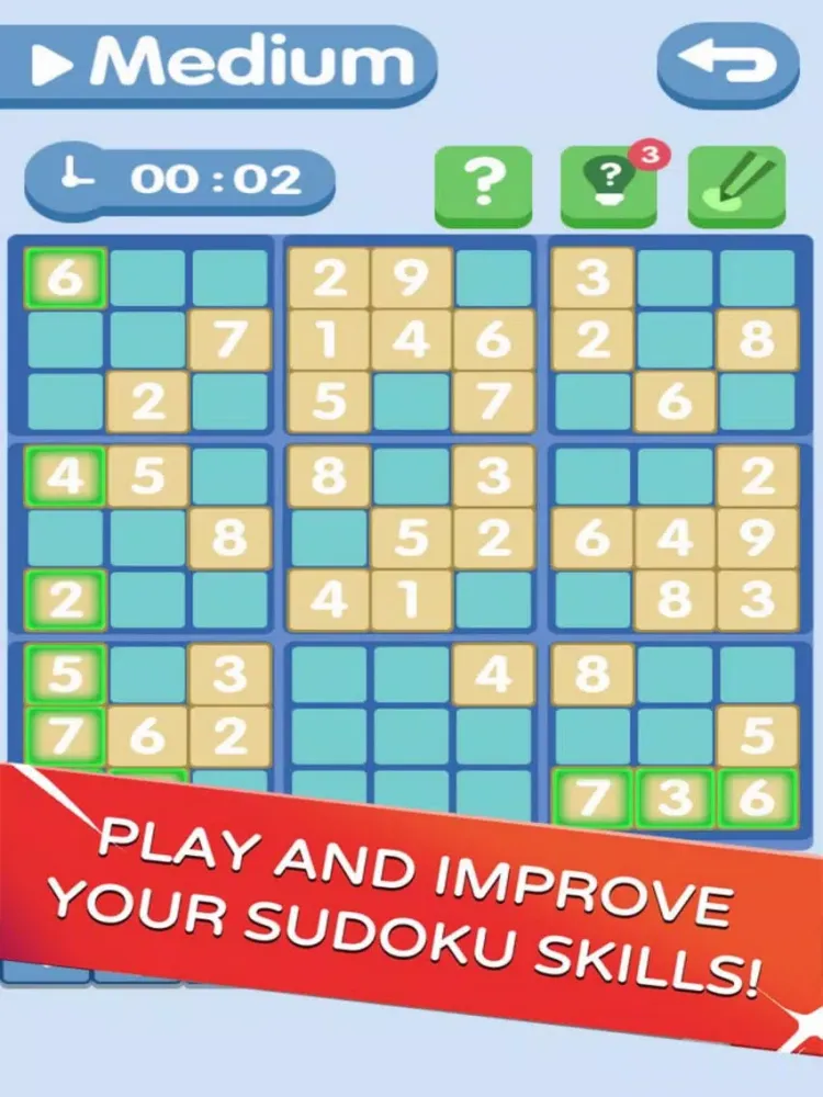 Скриншоты Sudoku!Level Brain iPad 