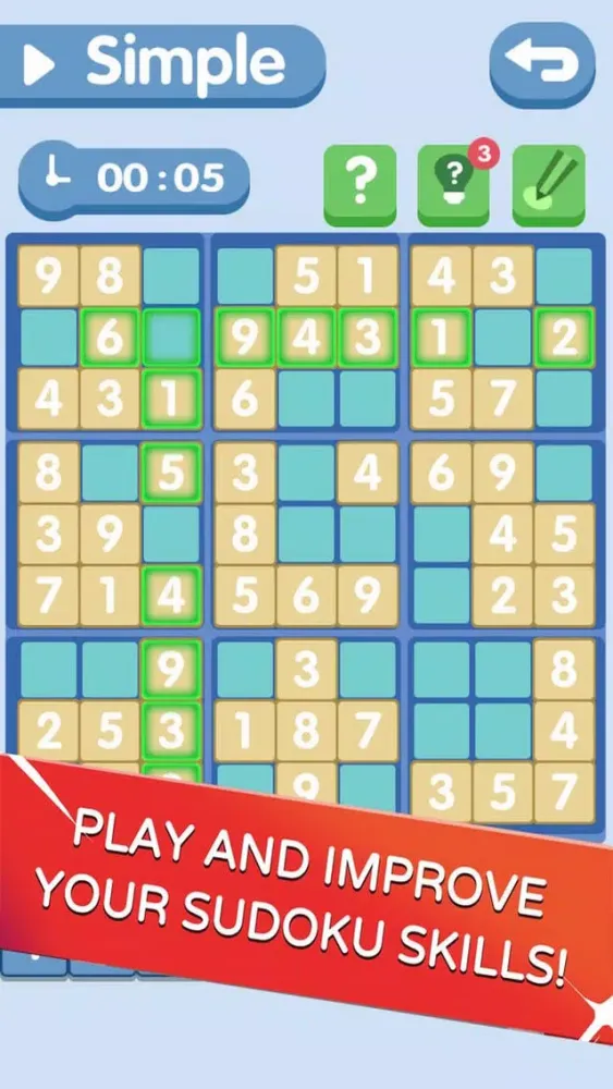 Скриншоты Sudoku!Level Brain
