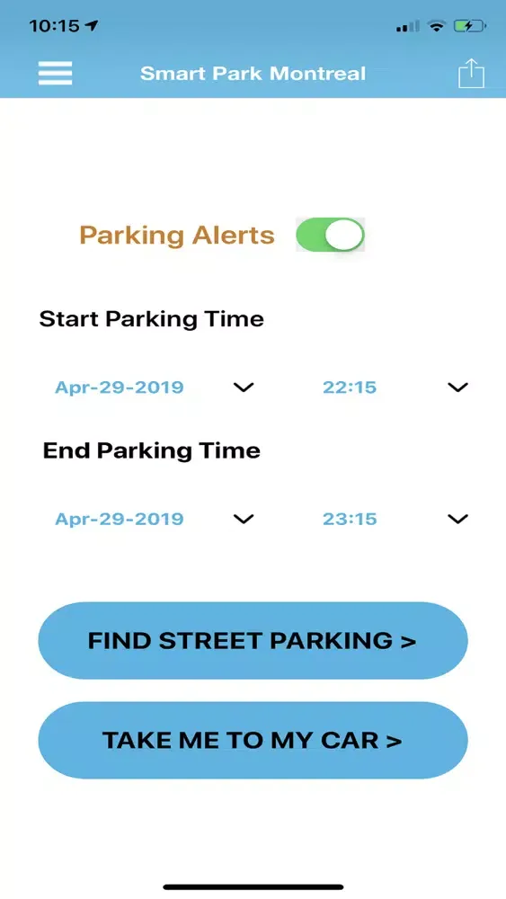 ภาพหน้าจอของ SMART PARK MONTREAL