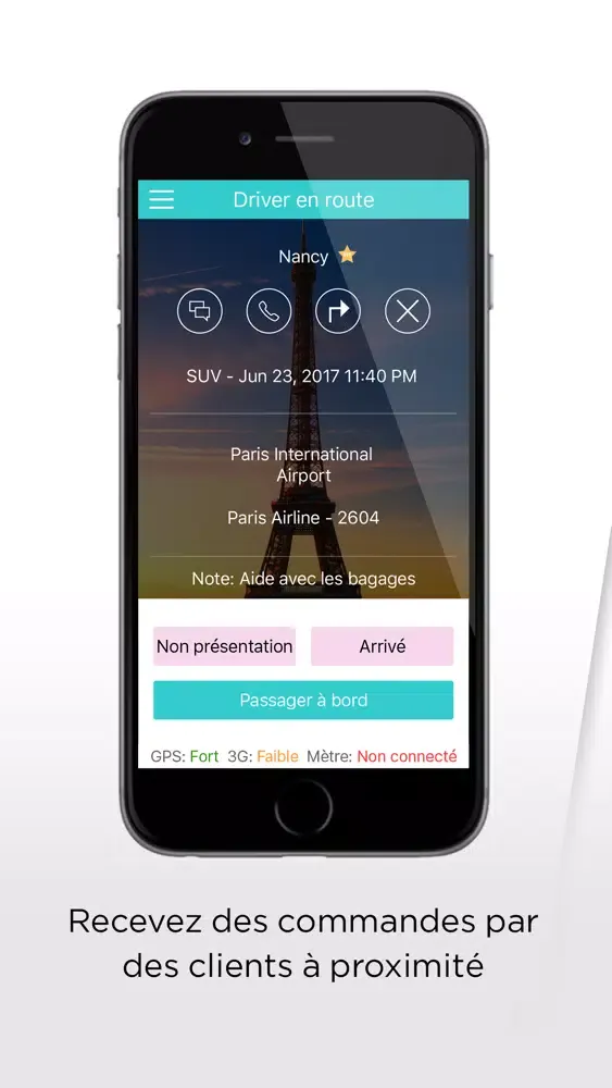 Ảnh chụp màn hình của MOBE CHAUFFEUR
