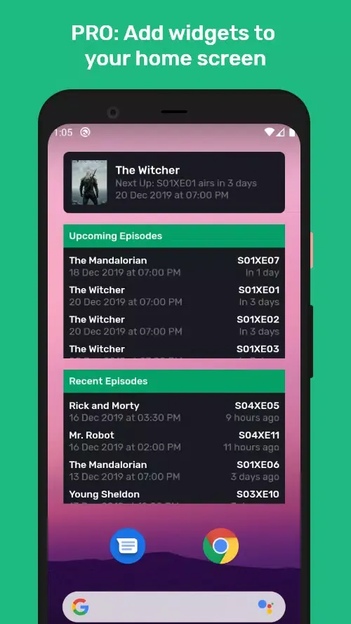 Series Addict Pro Ekran Görüntüleri