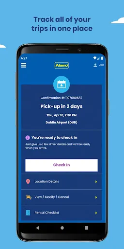 Tangkapan layar Alamo - Car Rental