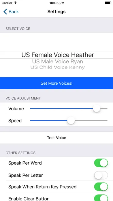 Screenshot di Assistive Express