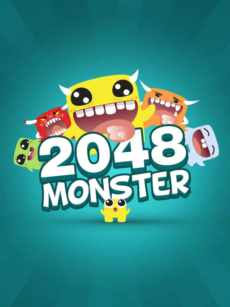 صور 2048 Monster: Numbers Sliding Puzzle Game iPad 