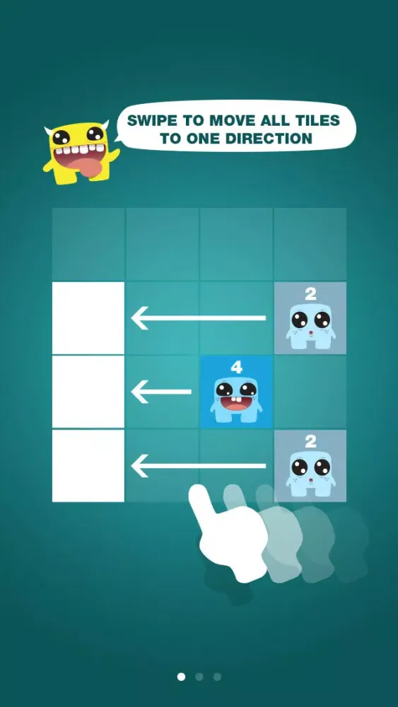 صور 2048 Monster: Numbers Sliding Puzzle Game