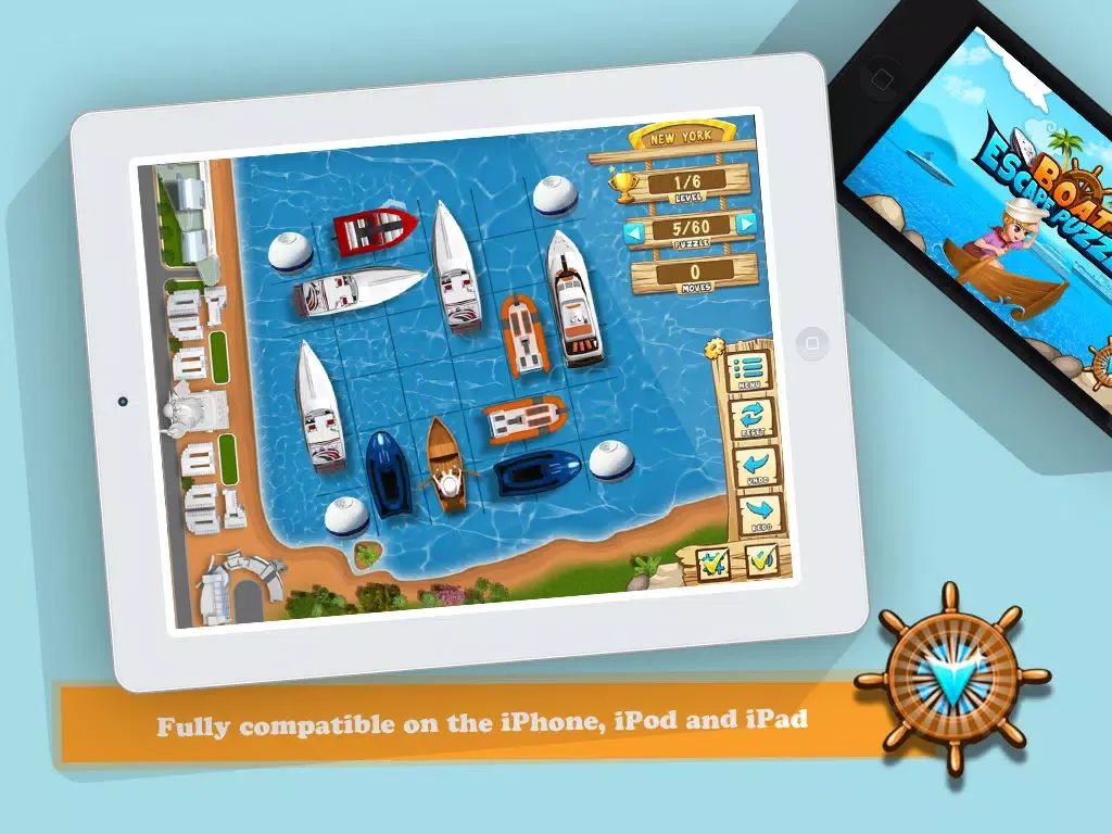 Скриншоты Boat Escape Puzzle - Slide and Unblock iPad 