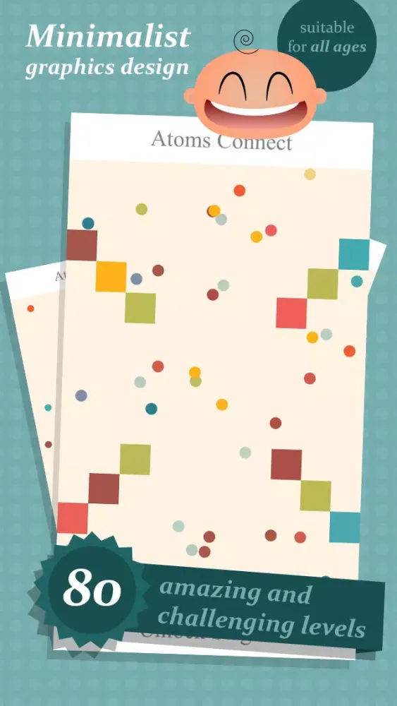 Capturas de tela do Atoms Connect - Strategy and Skill Puzzle Game