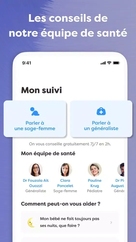 Alan Baby - La santé du bébé Screenshots