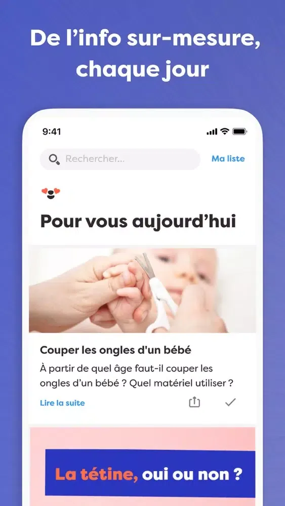 Alan Baby - La santé du bébé Screenshots