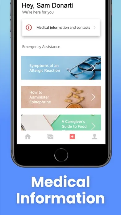 Alan - Food Allergy Guide سکرین شاٹس