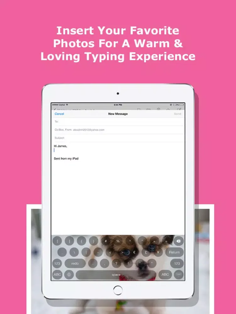 تصاویر Color Keyboard Changer - Customize Keyboard Text, Button, Font, Background for iOS8 iPad 