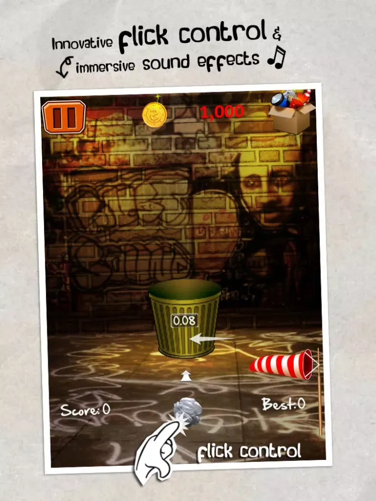Paper Flick Playground iPad 应用截图
