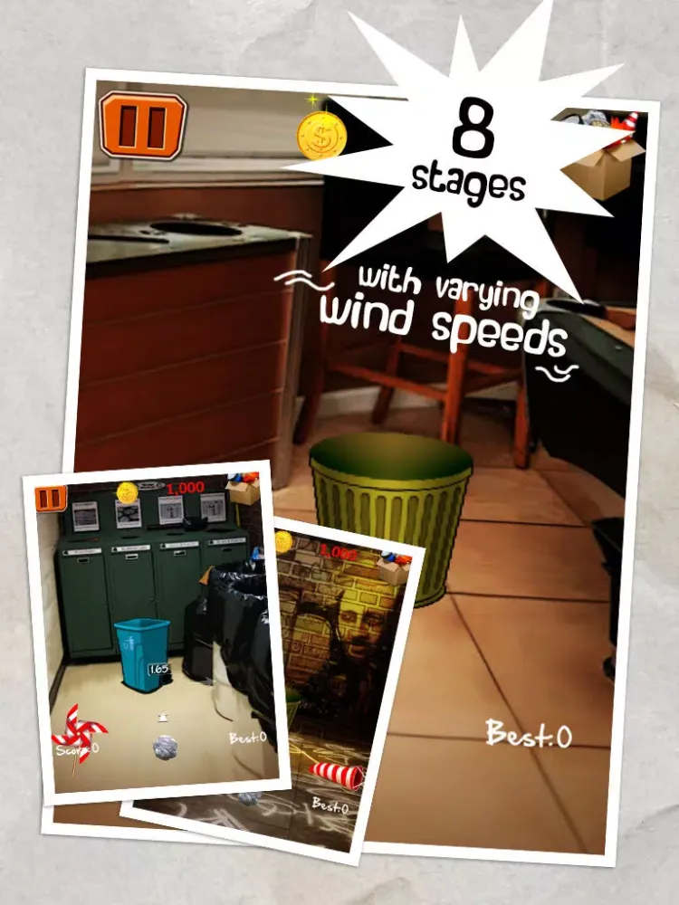Paper Flick Playground iPad 应用截图