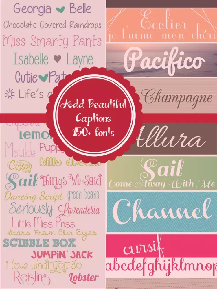 Ảnh chụp màn hình của Pic Studio Fx - Pro fonts text, stickers, effects and captions iPad 