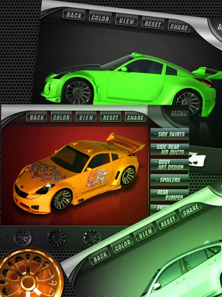 Pimp Your Ride with Speedometer - Car Builder & Speed Tracker iPad 應用截圖