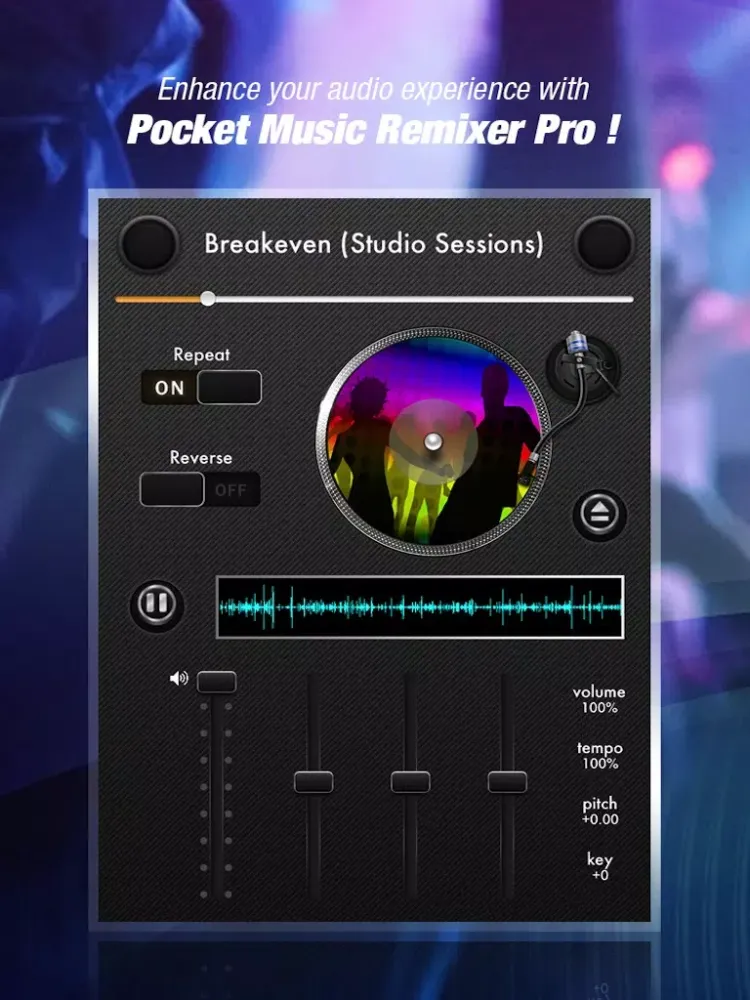 Pocket DJ Music Remixer iPad  स्क्रीनशॉट