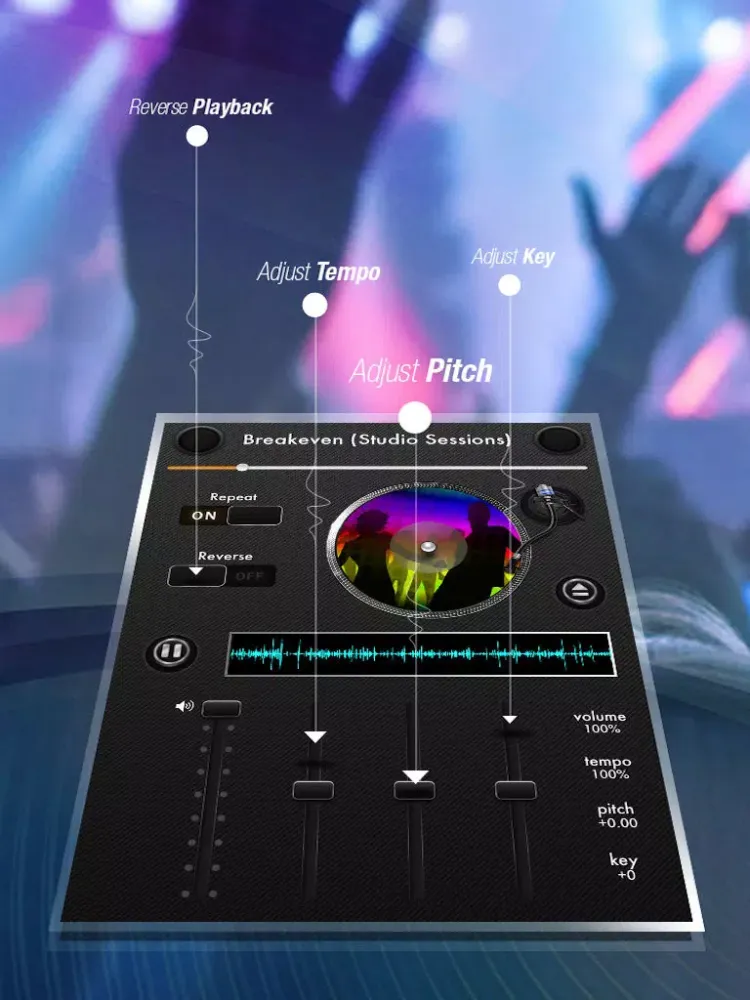 Pocket DJ Music Remixer iPad  स्क्रीनशॉट