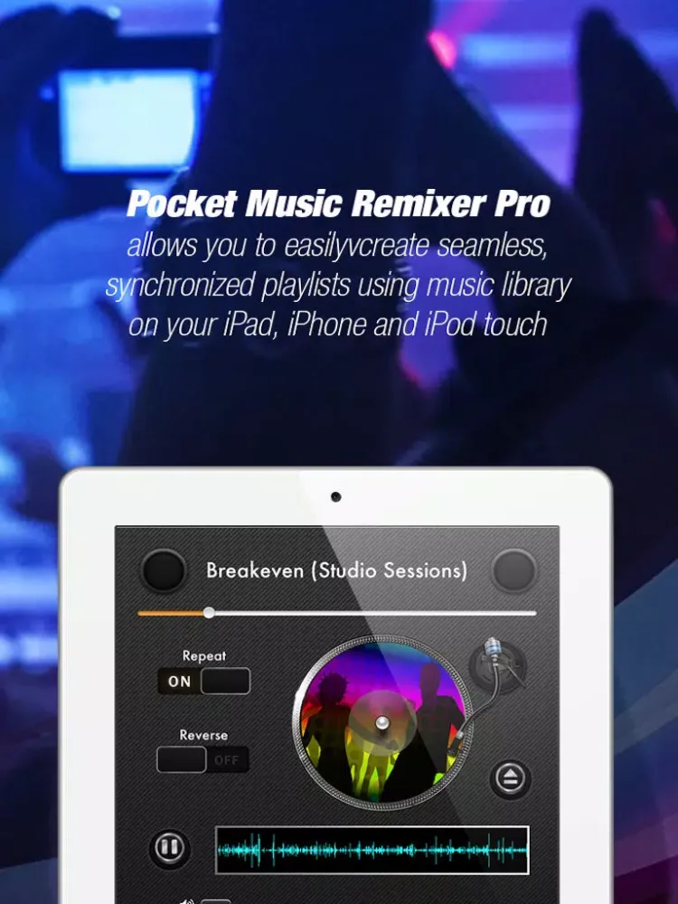 Pocket DJ Music Remixer iPad  स्क्रीनशॉट