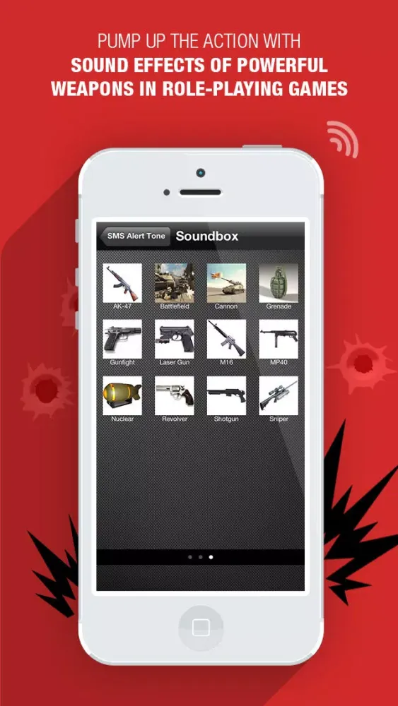 Capturas de tela do Amazing SMS Alert Tone & Soundbox