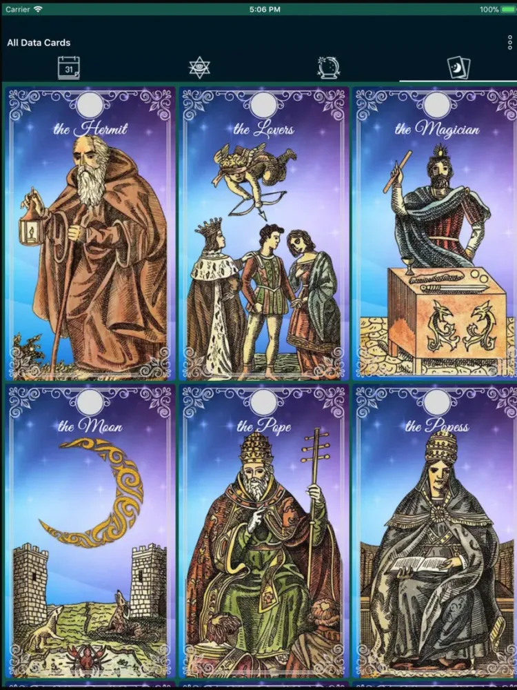Astrology -Daily Tarot Reading iPad  Screenshots
