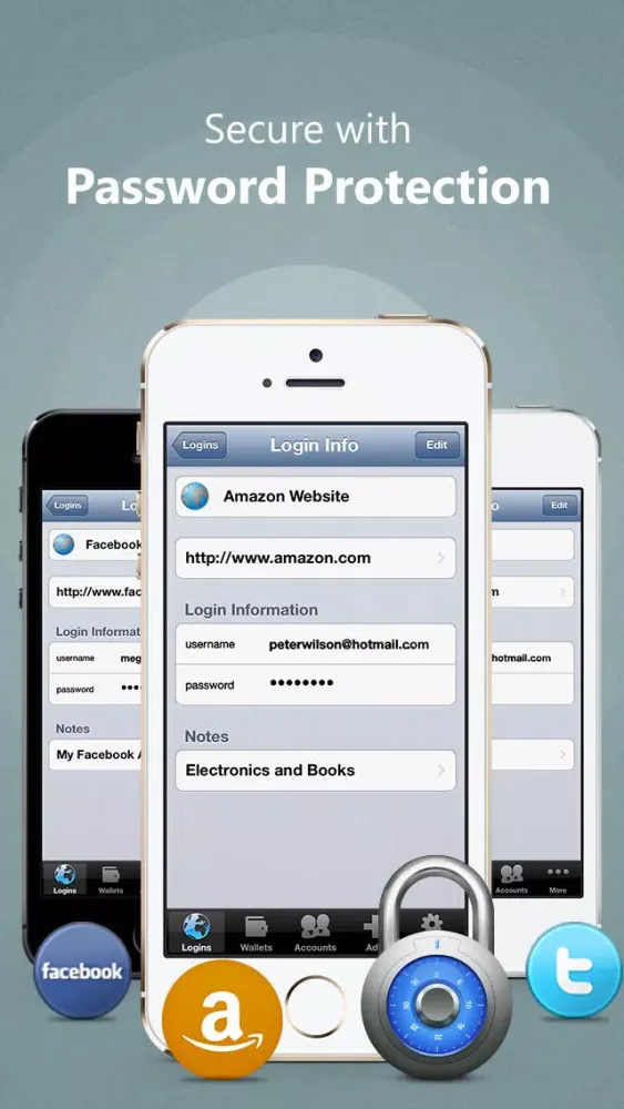 Zrzuty ekranu Universal Password Manager - Digital Wallet Protection to Manage & Secure Passwords