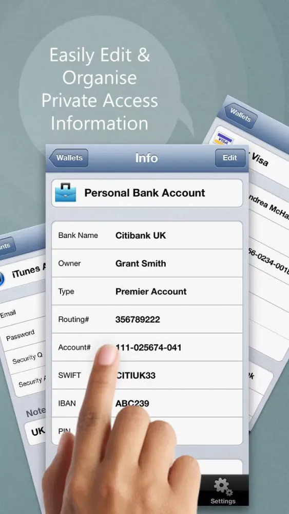 Zrzuty ekranu Universal Password Manager - Digital Wallet Protection to Manage & Secure Passwords