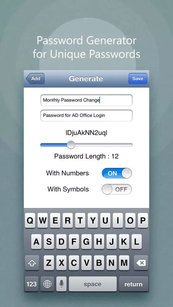 Zrzuty ekranu Universal Password Manager - Digital Wallet Protection to Manage & Secure Passwords