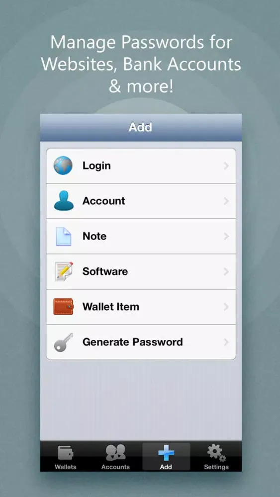 Zrzuty ekranu Universal Password Manager - Digital Wallet Protection to Manage & Secure Passwords