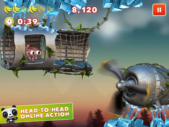 Capturas de tela do Dare the Monkey: Arena iPad 