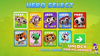 Capturas de tela do Dare the Monkey: Arena