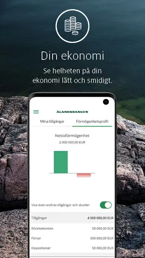 Ålandsbanken Finland Screenshots
